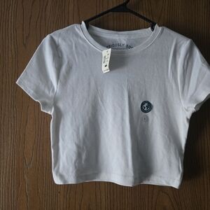 Aeropostale White Crop Top